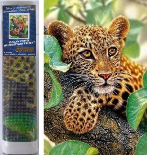 Product detail of Diamantové malování Leopard
