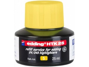 Product detail of Edding Inkoust do zvýrazňovačů HTK 25 - žlutý
