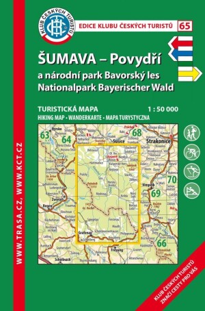 Product detail of KČT 65 Šumava - Povydří a NP 1:50 000/ 10. vydání 2022