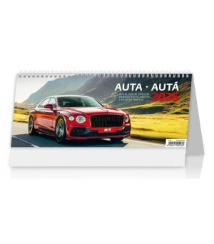 Product detail of Kalendář stolní 2025 - Auta / Autá