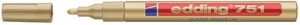 Product detail of Edding Lakový popisovač 751 - zlatý