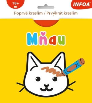 Product detail of Poprvé kreslím / Prvýkrát kreslím MŇAU