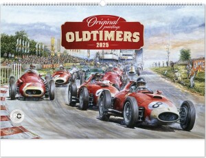 Product detail of Kalendář 2025 nástěnný: Oldtimers - Václav Zapadlík, 64 × 42 cm