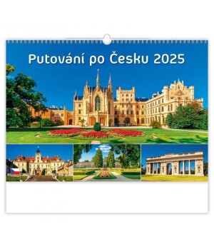 Product detail of Kalendář nástěnný 2025 - Putování po Česku, 1.  vydání
