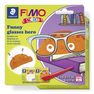 Product detail of FIMO sada kids Funny - Hrdina s brýlemi