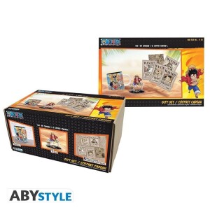 Product detail of One Piece set Hrnek 320 ml + 2D figurka + pohlednice - Luffy