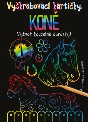Product detail of Vyškrabovací kartičky Koně - Kolektiv