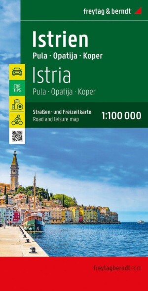 Product detail of Istrie 1:100 000 / automapa + rekreační mapa