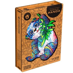 Product detail of UNIDRAGON dřevěné puzzle - Panda, velikost KS (31x41cm)