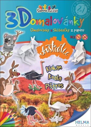 Product detail of 3D omalovánky Austrálie