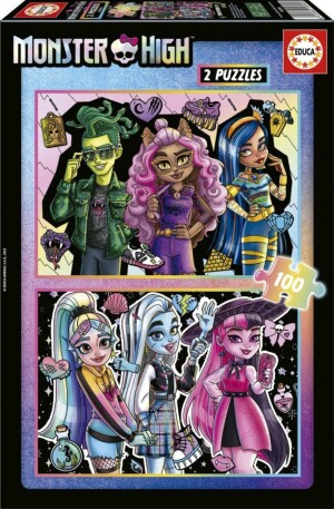 Product detail of Puzzle Monster High/2x100 dílků
