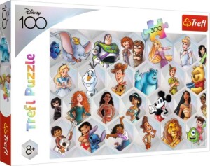 Product detail of Trefl Puzzle Disney 100 let: Disneyho kouzlo 300 dílků