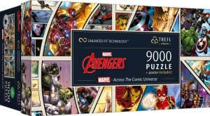 Product detail of Puzzle Marvel Avengers: Napříč komiksovým vesmírem 9000 dílků