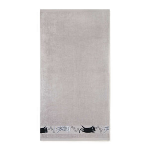 Product detail of Ručník Zwoltex Koty Light Grey/Pattern 70x130