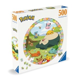 Product detail of Kruhové puzzle Roztomilí Pokémoni 500 dílků