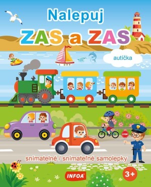 Product detail of Nalepuj ZAS a ZAS Autíčka - snímatelné / snímateľné samolepky
