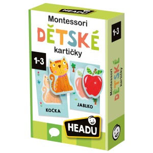Product detail of HEADU CS: Montessori Dětské kartičky