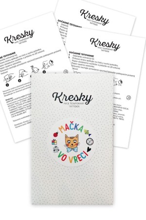 Product detail of Kresky dočasné tetování - Kočka v kapse