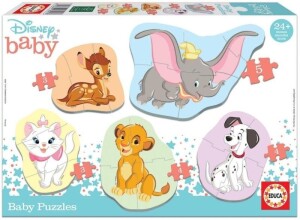 Product detail of Puzzle baby Disney zvířata 2 5v1 (3-5 dílků)