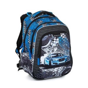 Product detail of Bagmaster Školní batoh Lumi 23 D Blue/Black