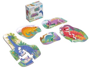 Product detail of KukiKuk Véééliké puzzle Dinosauři