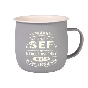 Product detail of Outdoorový hrnek - Správný šéf - Albi