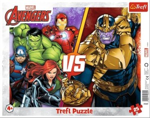Product detail of Puzzle Nepřemožitelný tým Avengers 25 dílků