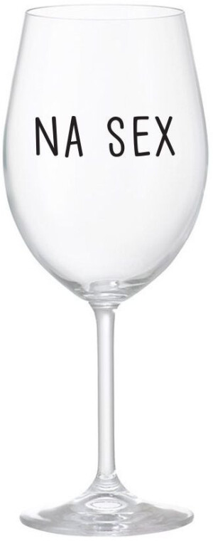 Product detail of NA SEX - čirá sklenice na víno 350 ml