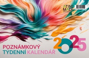 Product detail of Kalendář 2025 Poznámkový velký, stolní, týdenní, 225 x 150 mm