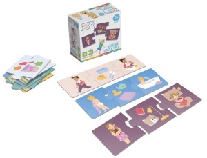 Product detail of KukiKuk Véééliké puzzle trio Můj den