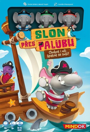Product detail of Slon přes palubu - Benoit Turpin;