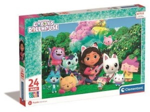 Product detail of Clementoni Puzzle Gábinin kouzelný domek - Na zahradě maxi 24 dílků