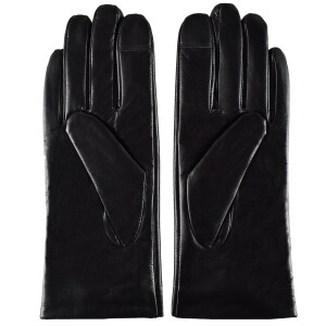 Product detail of Semiline Dámské kožené antibakteriální rukavice P8206 Black L