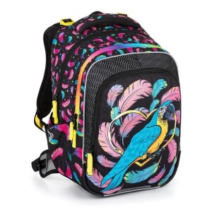 Product detail of Bagmaster Školní batoh Beta 23 A Black/pink/blue
