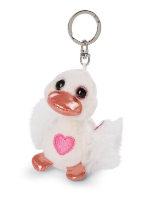 Product detail of NICI klíčenka plyšová Love Bílá labuť 8 cm