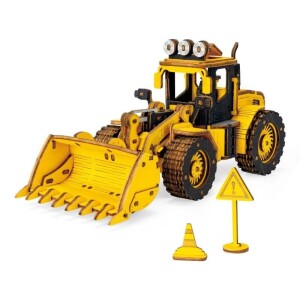 Product detail of Puzzle 3D Buldozer/211 dílků, dřevěné