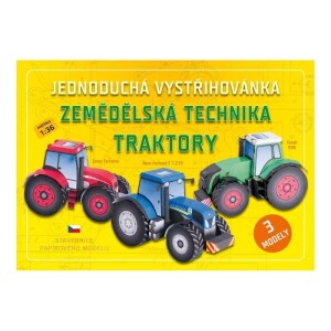 Product detail of Zemědělská technika TRAKTORY - Jednoduchá vystřihovánka, 3.  vydání