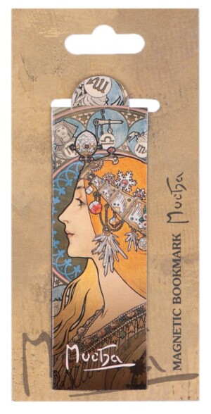 Product detail of Magnetická záložka Alfons Mucha - Zodiak