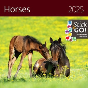 Product detail of Kalendář nástěnný 2025 - Horses