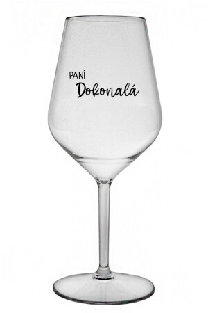 Product detail of PANÍ DOKONALÁ - čirá nerozbitná sklenice na víno 470 ml