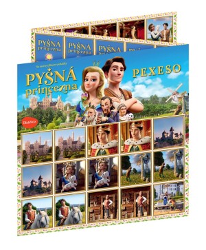 Product detail of Pyšná princezna - Pexeso na motivy filmové pohádky