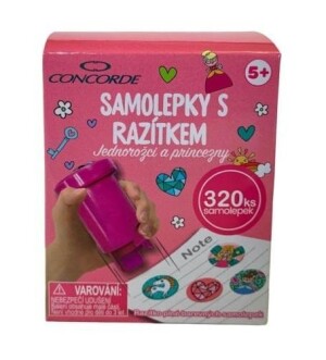 Product detail of Samolepky s razítkem CONCORDE - Jednorožci a princezny