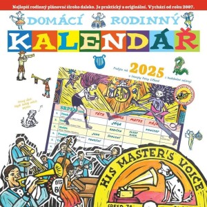 Product detail of Domácí rodinný kalendář 2025 - Petra Cífková