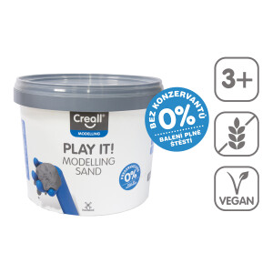 Product detail of Creall modelovací písek Play it!, 5 kg, box, přírodní