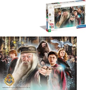 Product detail of Puzzle Harry Potter 104 dílků - Clementoni