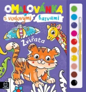 Product detail of Omalovánka s vodovými barvami Zvířata - Anna Podgórska