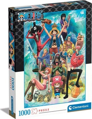 Product detail of Clementoni Puzzle Anime Collection: One Piece 1000 dílků - Clementoni