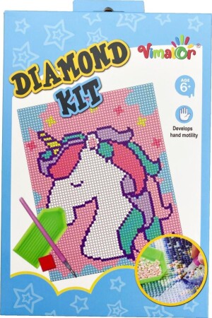 Product detail of Diamantové malování - Baby Jednorožec spící