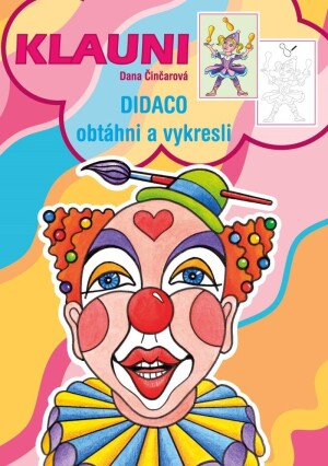 Product detail of Klauni Omalovánky Didaco A5 - Obtáhni a vykresli