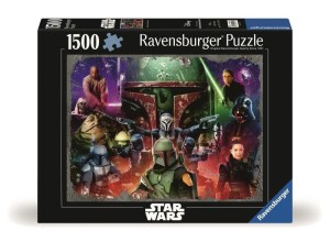 Product detail of Puzzle Star Wars Boba Fett: Lovec odměn 1500 dílků